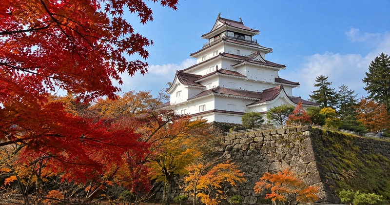 会津若松の紅葉はいつからいつまで?例年の時期を整理