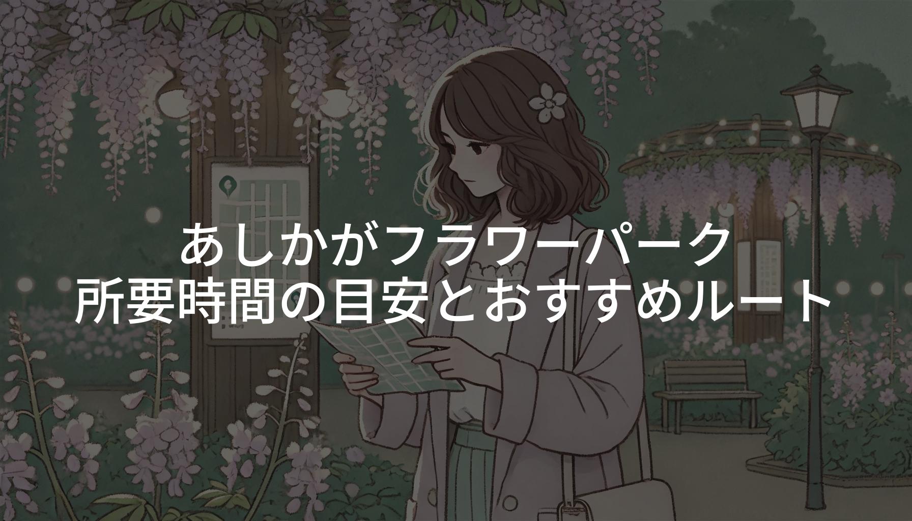 あしかがフラワーパーク 所要時間の目安とおすすめルート