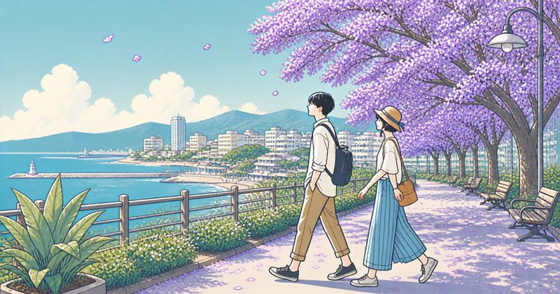 熱海ジャカランダの見頃を外しにくい訪問タイミング