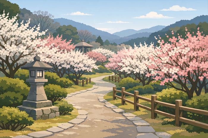 熱海梅園の開花状況と見頃はいつ