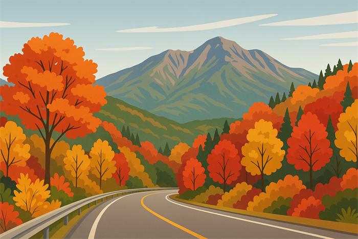 磐梯山ゴールドライン 紅葉の見どころ