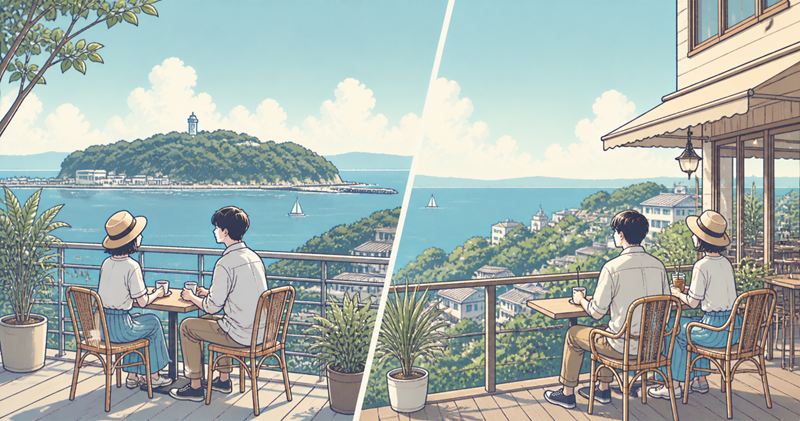 江ノ島で海が見えるカフェ目的別に選ぶならどこがおすすめ？