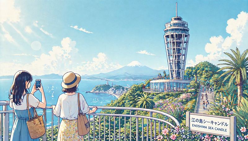江ノ島観光で女子におすすめの王道スポットはここ