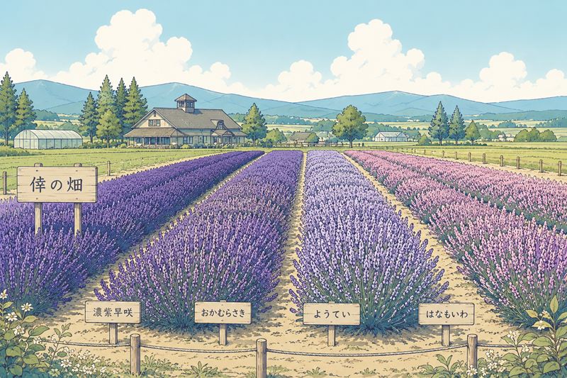 ファーム富田 ラベンダーの見頃に行きたい畑