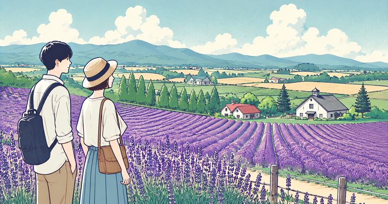 富良野ラベンダーの見頃はいつ？