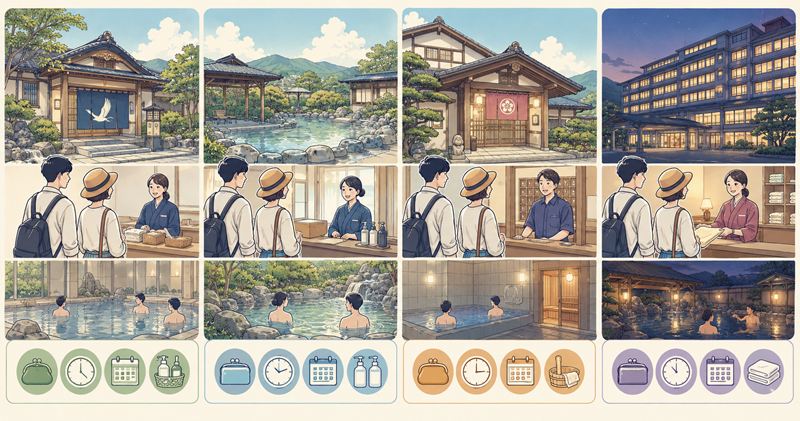 下呂温泉 入浴のみで使いやすい日帰り施設