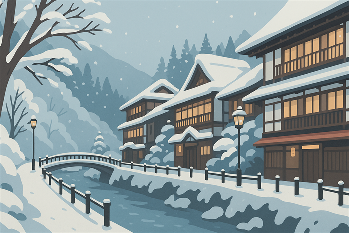 銀山温泉の雪はいつからいつまで？観光ガイド