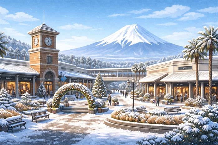 御殿場の雪はいつから降るかの目安と傾向