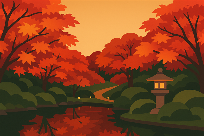 八芳園の紅葉シーズンと見頃時期