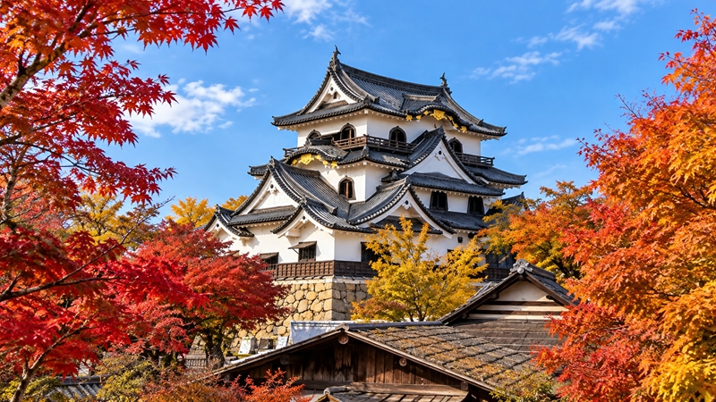 彦根の紅葉シーズンの見頃時期はいつからいつまで?