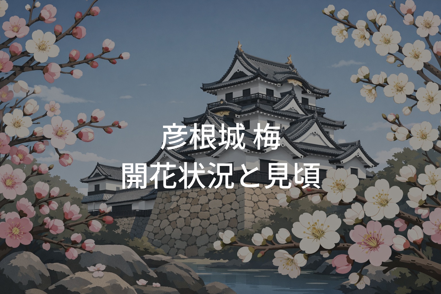 彦根城 梅の開花状況と例年の見頃を徹底解説