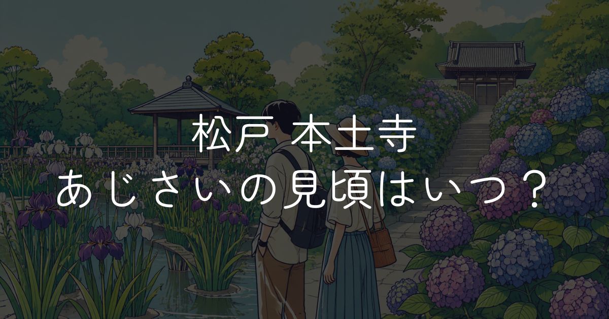 【2026年】本土寺あじさいの見頃はいつ？開花状況と楽しみ方