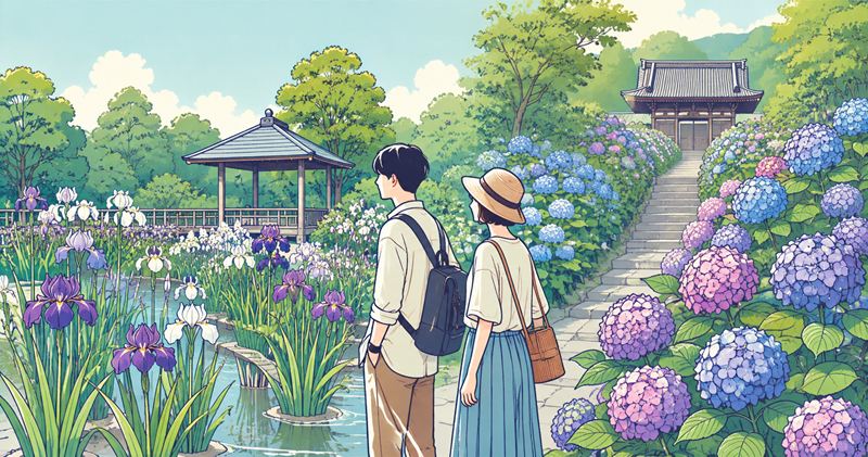 本土寺のあじさいの見頃はいつ?2026年の目安