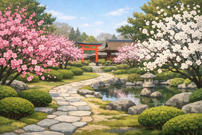 京都・城南宮 梅の開花状況と見頃