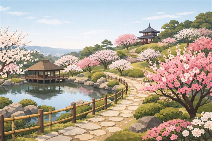 偕楽園の開花状況と見頃の観光情報