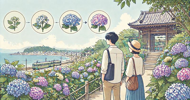 鎌倉の紫陽花の見頃はいつからいつまで？