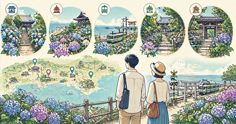 鎌倉の紫陽花で見頃を狙いたい定番スポット