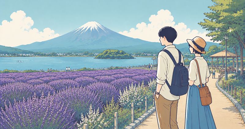 河口湖ラベンダーとハーブフェスティバルの最新情報