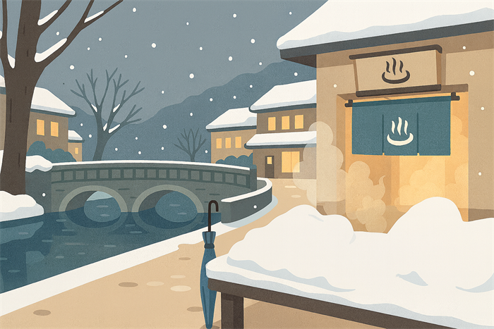 城崎温泉の冬 浴衣で楽しむ外湯めぐり