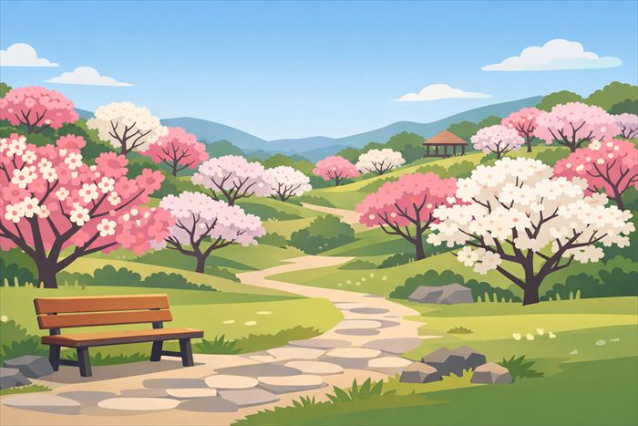 荒山公園 梅の開花状況と見頃