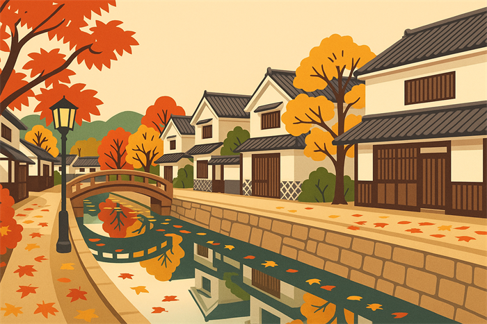 倉敷の紅葉シーズンと見頃時期