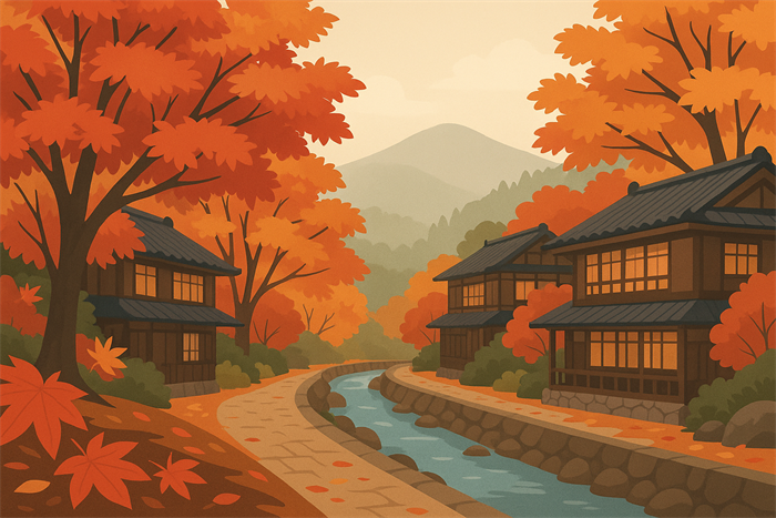 黒川温泉の紅葉シーズンと見頃時期