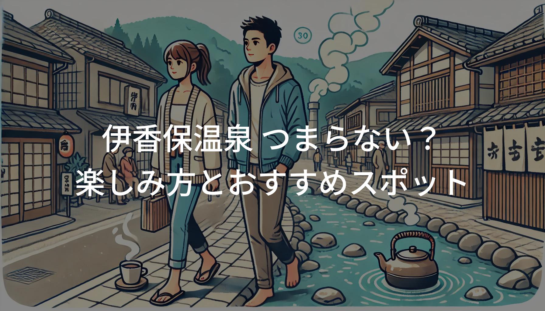 伊香保温泉つまらないって本当？楽しみ方とおすすめスポット