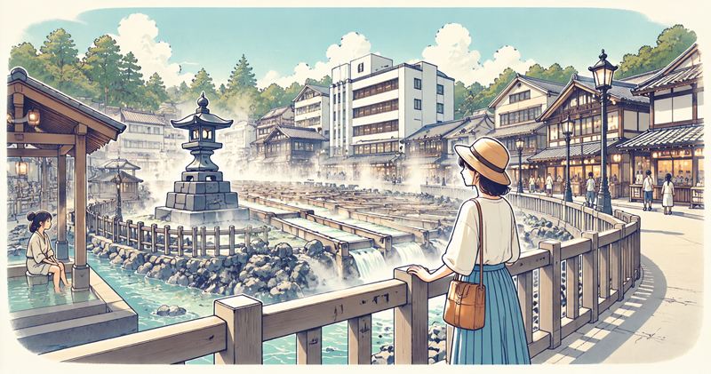 草津温泉の一人旅は女性でも安心して楽しみやすい