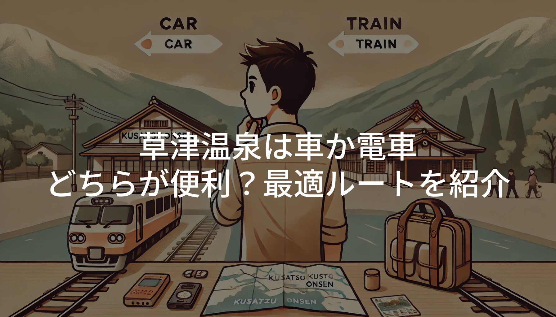 草津温泉は車か電車どちらが便利？最適ルートを紹介