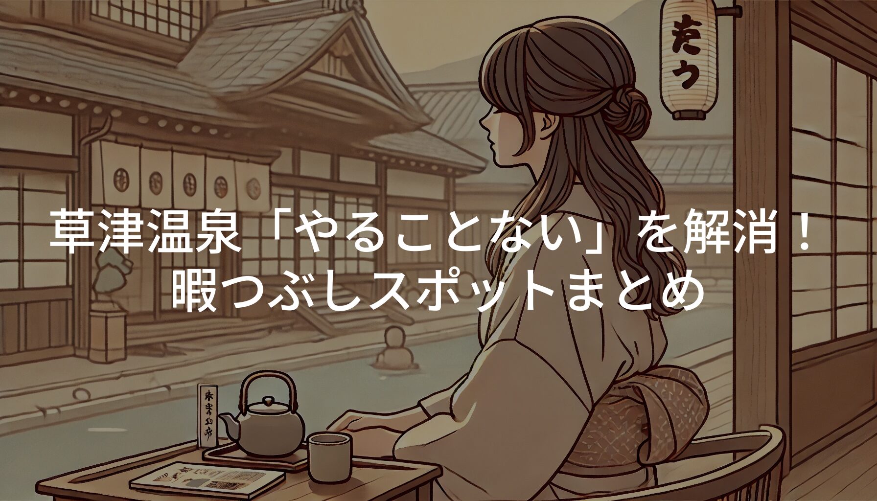 草津温泉で「やることない」を解消！暇つぶしスポットまとめ