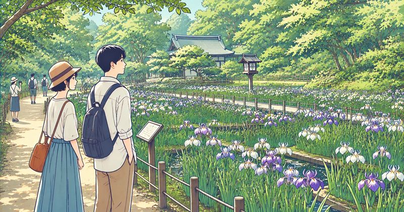 明治神宮 花菖蒲の見どころ