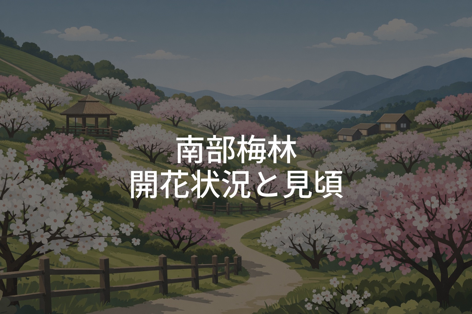 【2026年】南部梅林 開花状況は？見頃時期と楽しみ方ガイド