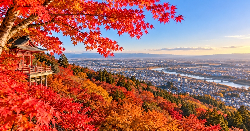 太平山の紅葉シーズンはいつからいつまで?