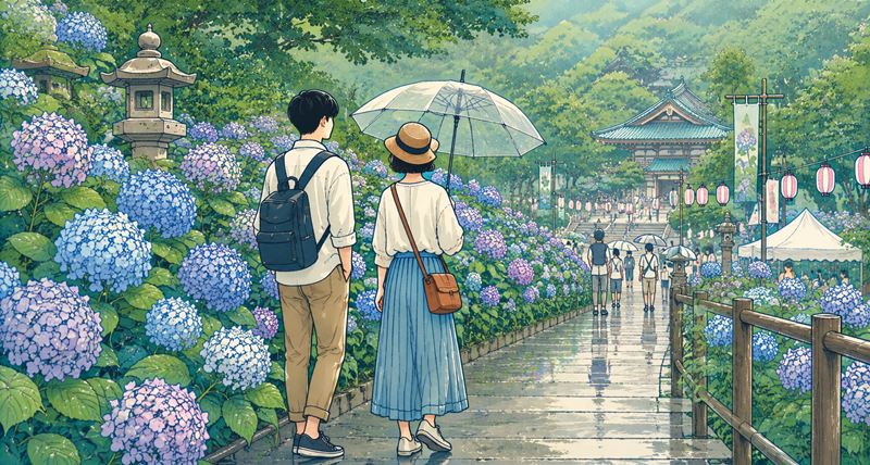 太平山のあじさいを見に行くおすすめ時期