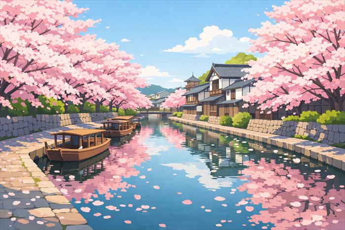 近江八幡 桜の見頃と開花状況