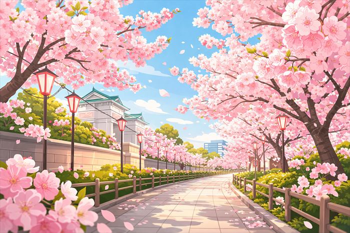 造幣局 桜の通り抜けの見頃と開花状況