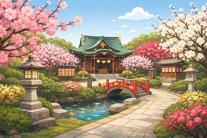 大阪天満宮 梅の開花状況と観光情報
