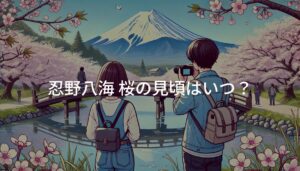 【2025年】忍野八海桜の見頃はいつ？開花予想と観光情報