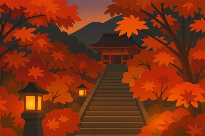 神奈川・大山の紅葉シーズンと見頃時期