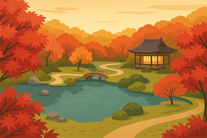 六義園の紅葉シーズンと見頃時期