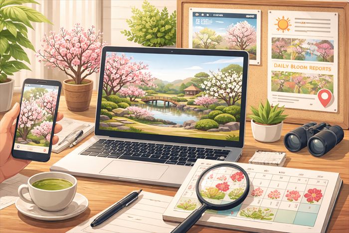 六義園 梅の開花状況はどうやって確認する？公式情報の活用術