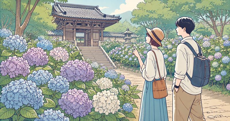 埼玉 あじさいの見頃はいつ?まず時期別の目安