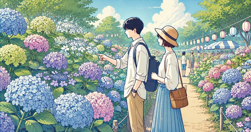 権現堂 あじさいの見頃に合わせたあじさいまつり情報