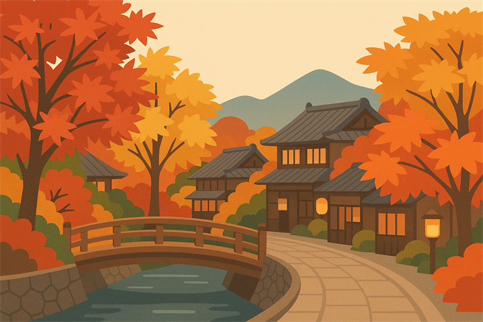 修善寺の紅葉シーズンと見頃時期
