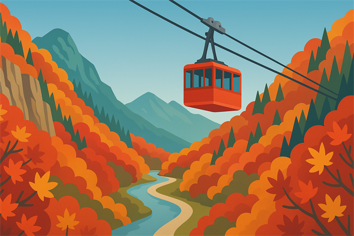 層雲峡の紅葉シーズンと見頃時期