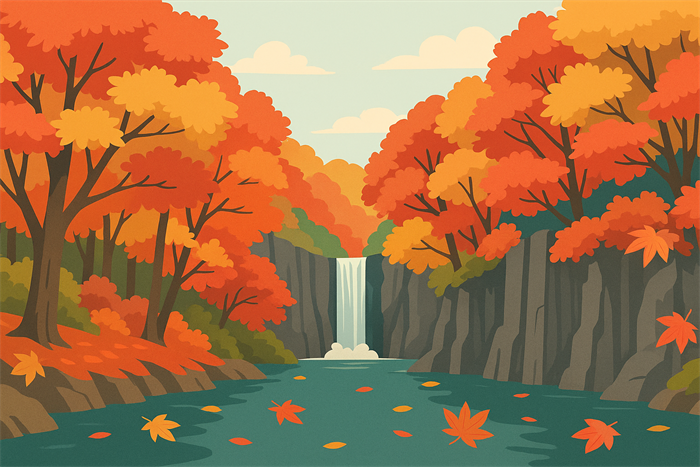 高千穂峡の紅葉シーズンと見頃時期