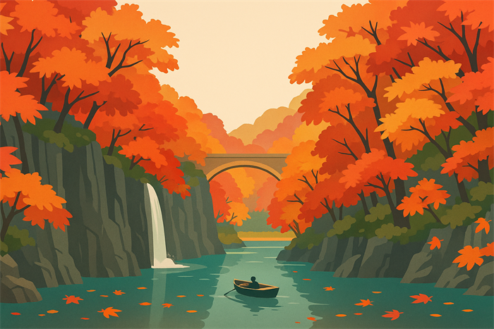 高千穂峡の紅葉シーズンと見頃時期の楽しみ方