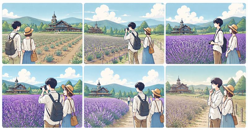 たんばらラベンダーパークの見頃と開花状況