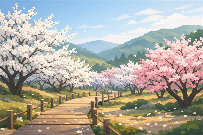 谷川梅林の開花状況と見頃