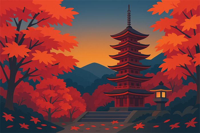 談山神社の紅葉シーズンと見頃時期の観光情報